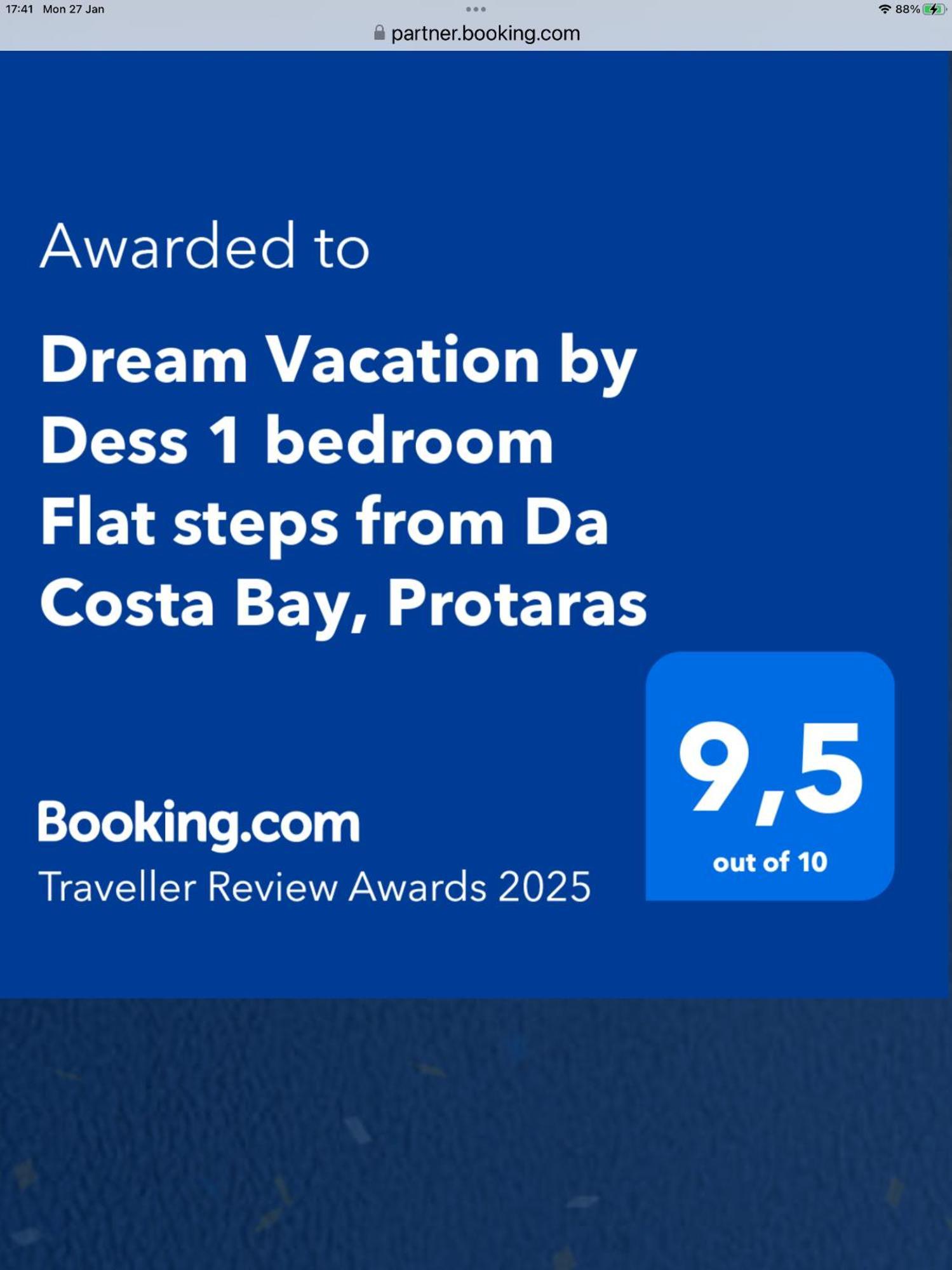 Apartament Dream Vacation By The Sea Protaras Zewnętrze zdjęcie